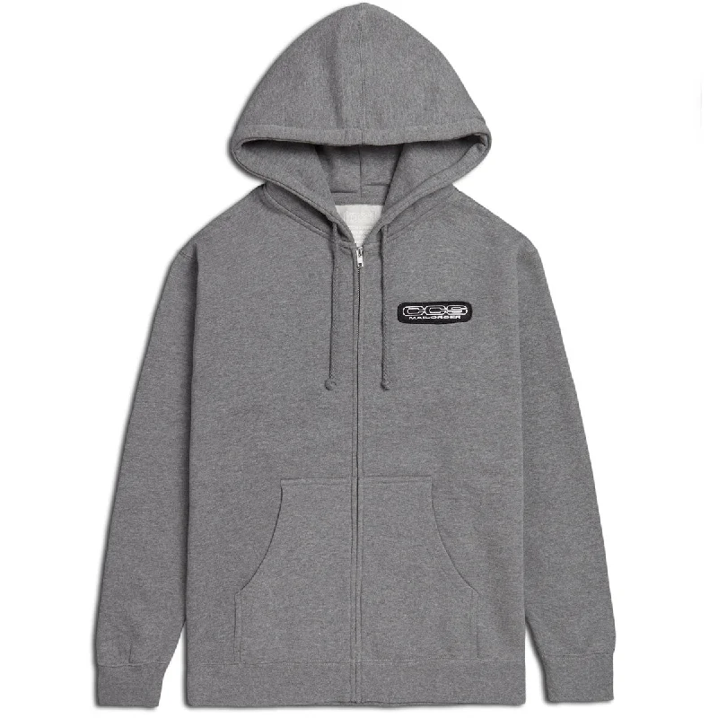 CCS Mailorder Patch Zip Hoodie - Grey/Black