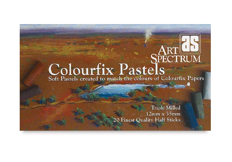 Candle - making art supplies for custom - scented candles​ Art Spectrum Colourfix Soft Pastels Half Sticks Set Of 20
