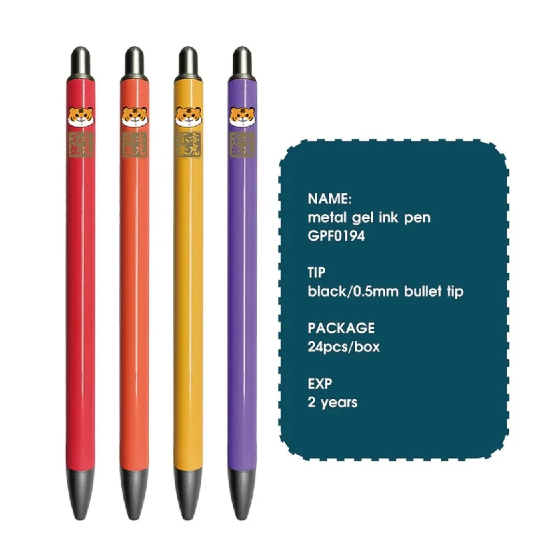 Painting and handicraft supplies for music - themed projects​ Beifa Lehu Metal Gel Pen