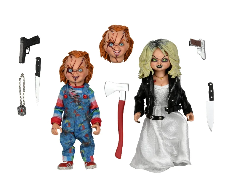 League of Legends Champion Action Figures​ Bride of Chucky 8″ Scale Clothed Figure – Chucky & Tiffany 2-Pack - NECA