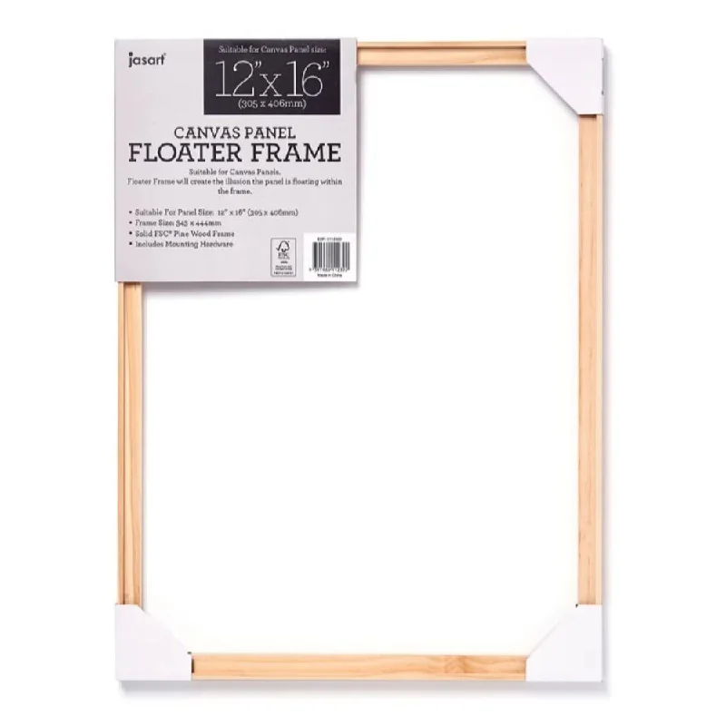 Decoupage art supplies for decorating with paper cut - outs Jasart Canvas Panel Floater Frame 12X16 Inch Natural - Pack of 10 Decoupage art supplies for decorating with paper cut - outs Jasart Canvas Panel Floater Frame 12X16 Inch Natural - Pack of 10