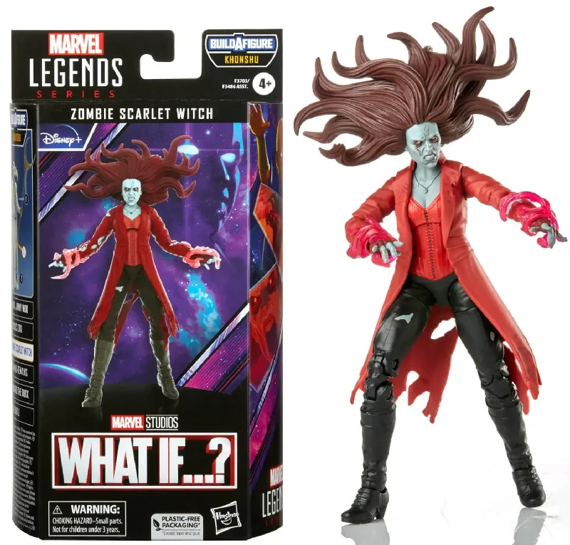 Zootopia Judy Hopps and Nick Wilde Action Figures Marvel Legends What If? Zombie Scarlet Witch (Khonshu BAF) 6" Inch Action Figure - Hasbro Zootopia Judy Hopps and Nick Wilde Action Figures Marvel Legends What If? Zombie Scarlet Witch (Khonshu BAF) 6" Inch Action Figure - Hasbro