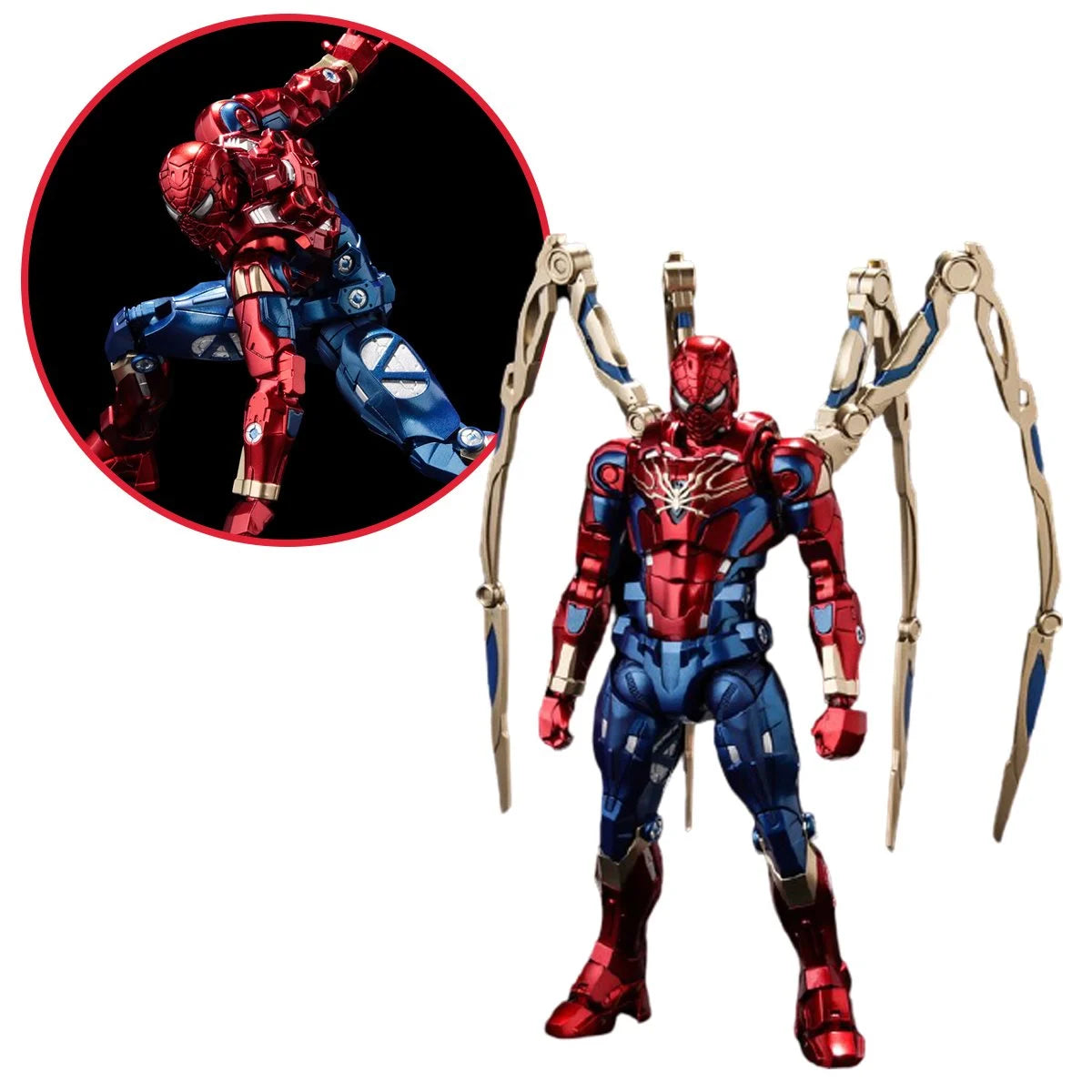 GI Joe Military - Themed Action Figures Spider-Man Iron Spider Fighting Armor Action Figure - Sentinel GI Joe Military - Themed Action Figures Spider-Man Iron Spider Fighting Armor Action Figure - Sentinel
