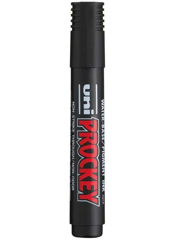 Fabric painting dyes for customizing clothes and textiles​ Uni 5.7mm Chisel Tip Prockey Markers