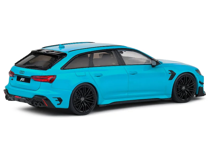Zoo model toys with various animal enclosures 2022 Audi ABT RS 6-R Miami Blue 1/43 Diecast Model Car by Solido Zoo model toys with various animal enclosures 2022 Audi ABT RS 6-R Miami Blue 1/43 Diecast Model Car by Solido
