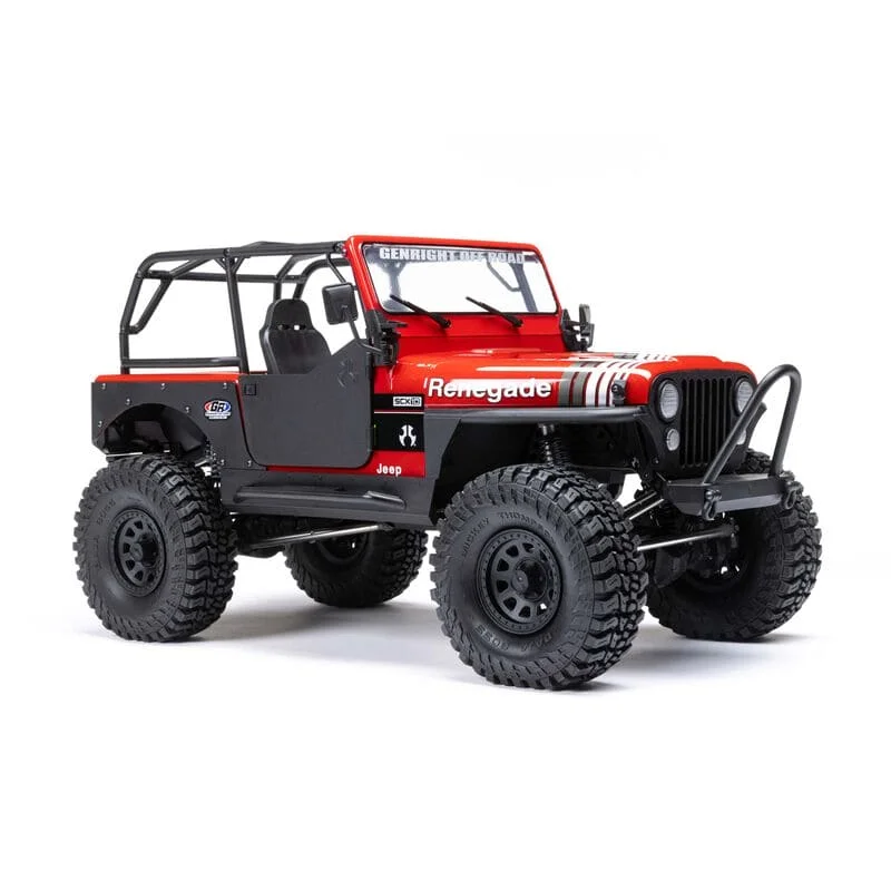 Dump trucks used in mining and building projects AXI03008T1 1/10 SCX10 III Jeep CJ-7 4WD Brushed RTR, Red ***You will need to order this # SPMX-1031 to run this truck*** Dump trucks used in mining and building projects AXI03008T1 1/10 SCX10 III Jeep CJ-7 4WD Brushed RTR, Red ***You will need to order this # SPMX-1031 to run this truck***