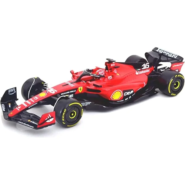 Railroad ties for supporting the tracks Bburago 1/18 2023 F-1 Ferrari SF-23 #16 Leclerc Diecast Model Railroad ties for supporting the tracks Bburago 1/18 2023 F-1 Ferrari SF-23 #16 Leclerc Diecast Model