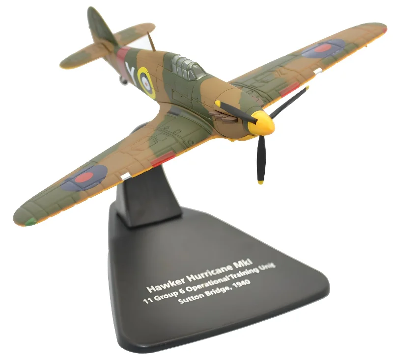 High - speed trains for long - distance travel​ Oxford Diecast Hawker Hurricane MKI 1:72 Scale Model Aircraft