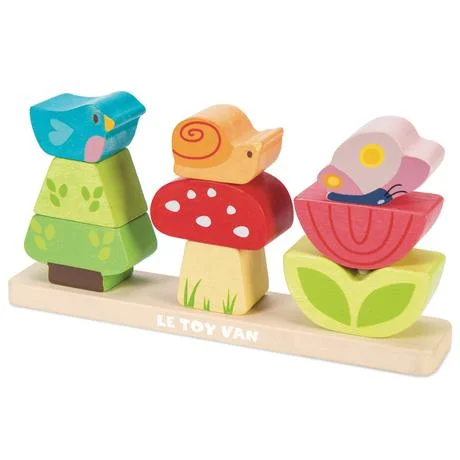 Wooden crib toys for baby entertainment​ Le Toy Van My Stacking Garden