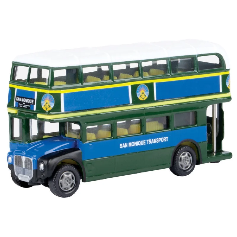 High - speed trains for long - distance travel Motor Max 5in Double Decker Bus James Bond Movie High - speed trains for long - distance travel Motor Max 5in Double Decker Bus James Bond Movie