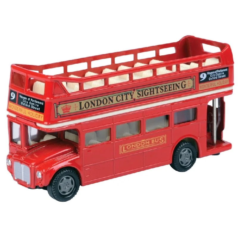 Road bikes for long - distance and high - speed riding​ Motor Max 5in Open Top London Bus