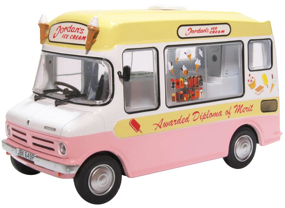 Luxury sports cars with high - performance engines​ Oxford 43CF004 1/43 Bedford CF Ice Cream Van/Morrison Jordans**