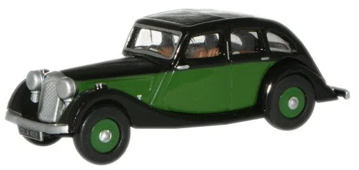 Convertible cars for an open - air driving experience​ Oxford Diecast Green/Black Riley Kestrel - 1:76 Scale