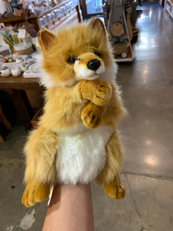 Escape - room - style puzzles for home challenges​ Hansa Fox Hand Puppet 30cm