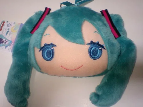 Easter bunny plush toys for spring celebrations​ Hatsune Miku Face Pass Case