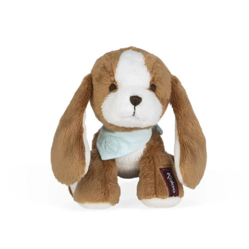 Plush toys for carpenters with wood - grain - textured designs​ Plush Dog Tiramisu