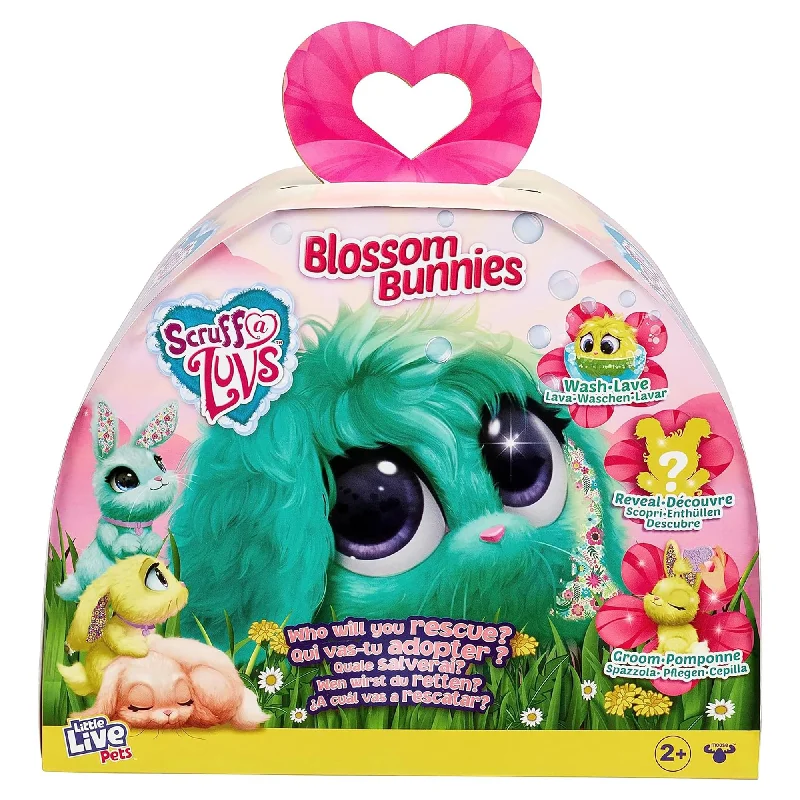 Valentine's Day plush toys with heart motifs Little Live Pets Scruff-a-Luvs Blossom Bunnies | Mystery Bunny Reveal Valentine's Day plush toys with heart motifs Little Live Pets Scruff-a-Luvs Blossom Bunnies | Mystery Bunny Reveal