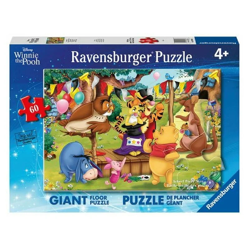 Puzzle - shaped candles for decorative purposes​ Ravensburger Disney Winnie The Pooh Magic Show 60 Piece Giant Floor